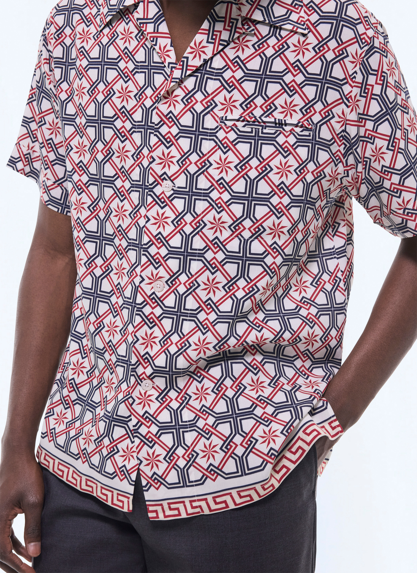 Men's shirt Fursac - H3GUNY-GH22-A002