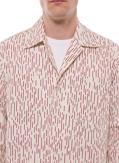 Men's cotton twill shirt Fursac - H3GILI-GH11-A002