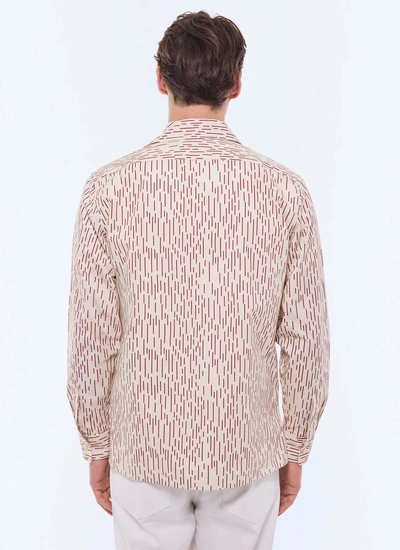 Men's cotton twill shirt Fursac - H3GILI-GH11-A002