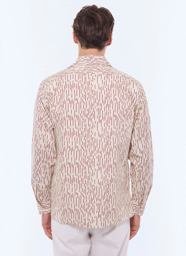 Men's cotton twill shirt Fursac - H3GILI-GH11-A002