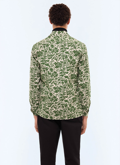 Men's cotton twill shirt Fursac - H3GILI-GH18-H015