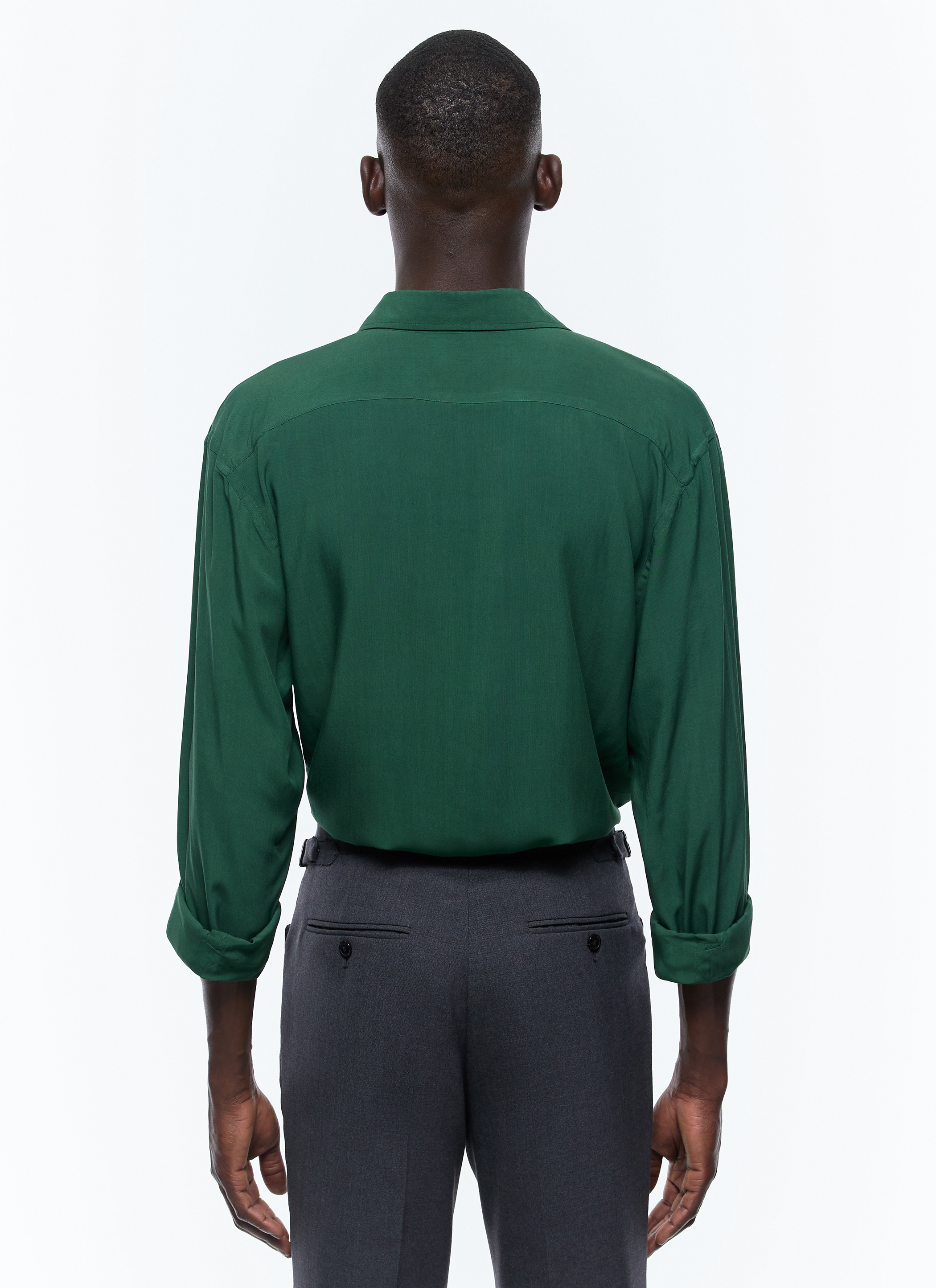shirt-men-casual-shirts-green-