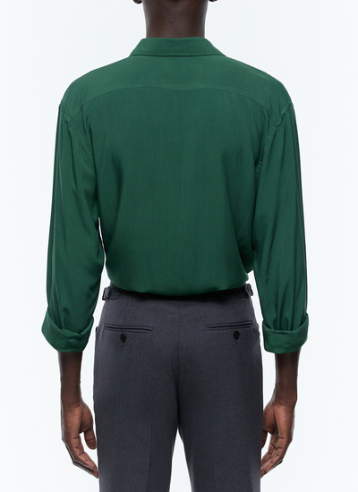 Men's ecovero viscose shirt Fursac - H3ADOV-EH36-H009