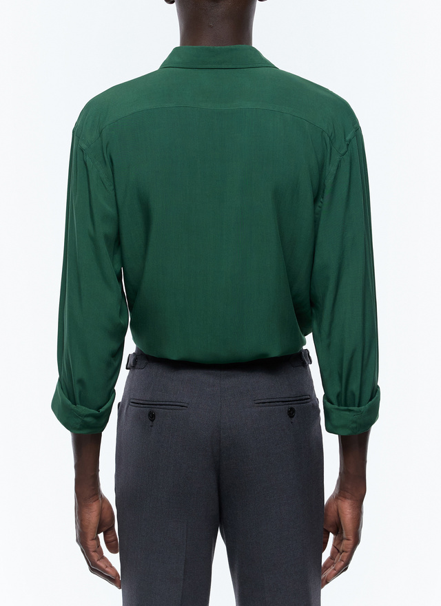 Men's ecovero viscose shirt Fursac - H3ADOV-EH36-H009