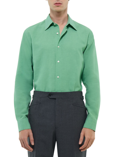 Men's green shirt Fursac - H3EDAV-DH50-H004