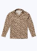 Leopard cotton poplin shirt - 23EH3BILA-BH40/10