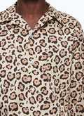 Leopard cotton poplin shirt - 23EH3BILA-BH40/10