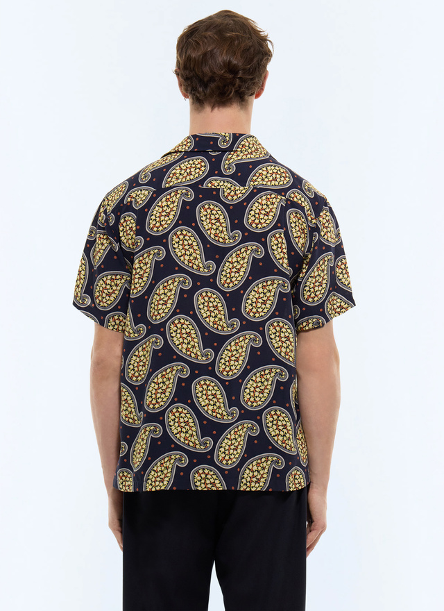 Men's certified viscose shirt Fursac - H3JUNY-JH08-L003