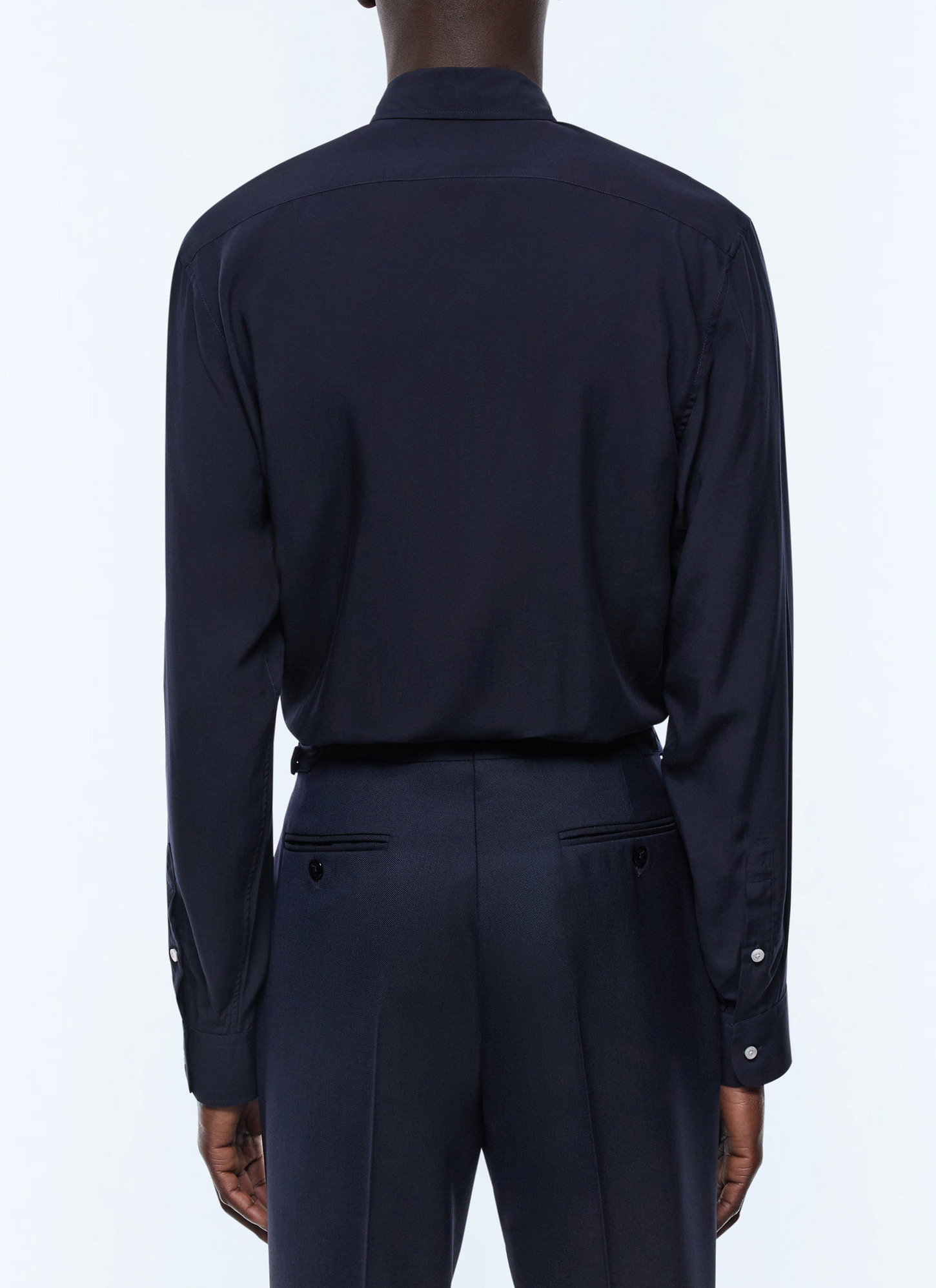 Men's ecovero viscose shirt Fursac - H3ADOV-EH36-D030