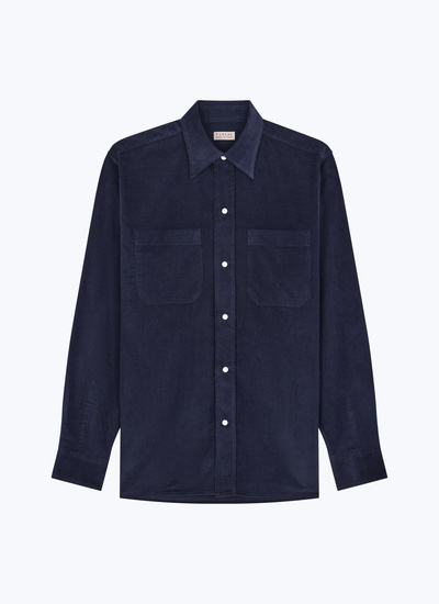 Men's certified corduroy shirt Fursac - H3EILI-EH35-D030