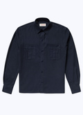 Cotton flannel overshirt - H3TIBO-AH87-30