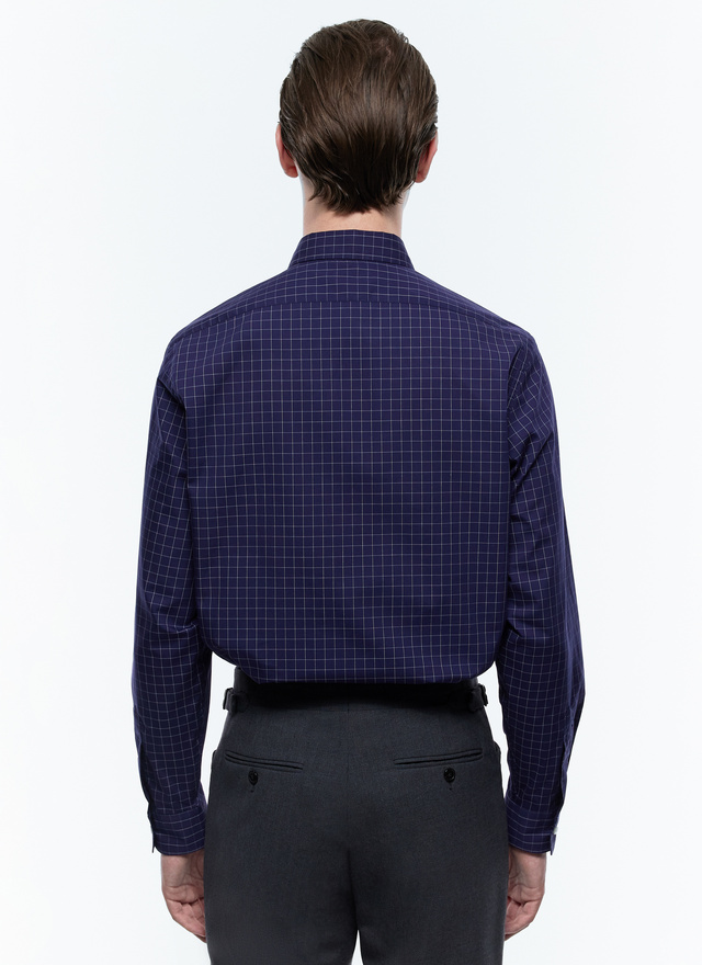 Men's cotton poplin shirt Fursac - H3CILI-DH19-D030