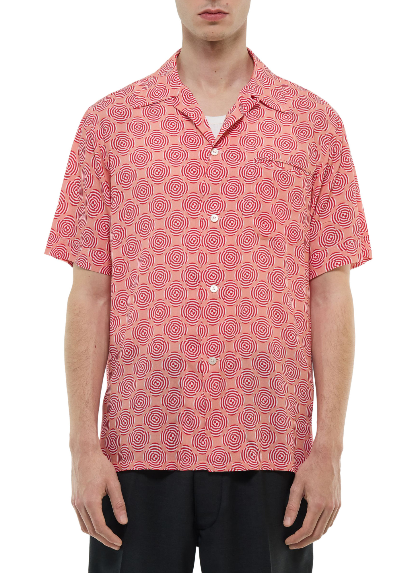 Men's pink shirt Fursac - H3DUNY-FH26-F006