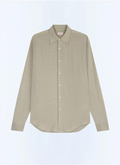 Swallow collar shirt in viscose - H3ADOV-EH36-H005