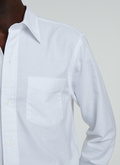 White cotton Oxford shirt - 22EH3VIBA-VH42/01