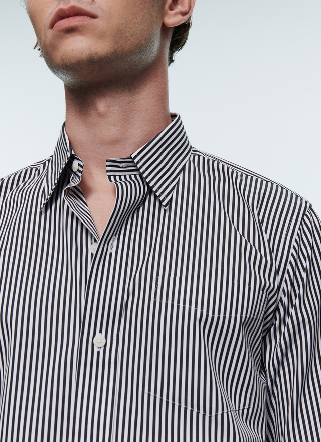 Men's cotton poplin shirt Fursac - 22HH3VIBA-AH51/20