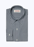 Striped cotton poplin shirt - 22HH3VIBA-AH51/20