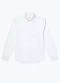 Oxford cotton shirt with swallow collar - H3VIBA-DH01-A001