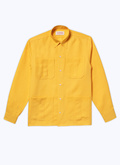 Yellow linen 4-pockets shirt - 23EH3BRIP-BH17/50