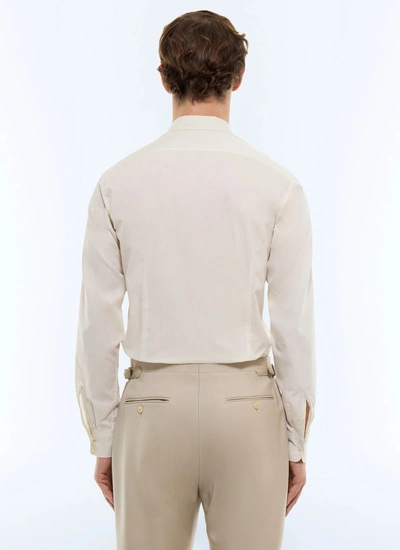 Men's cotton poplin shirt Fursac - H3VODI-FH04-A004