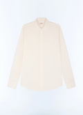 Concealed-placket poplin shirt - H3VODI-FH04-A004