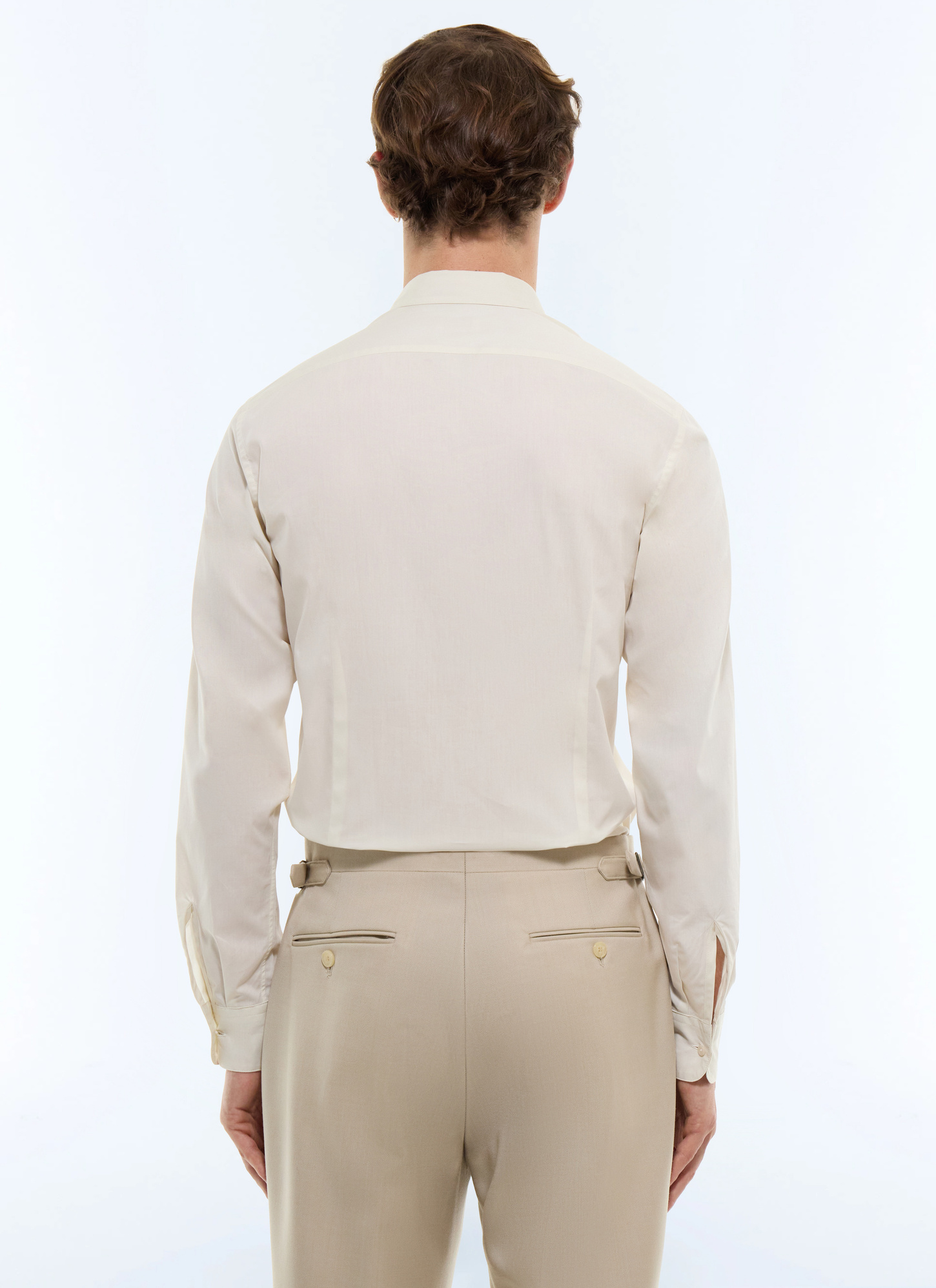 Men's cotton poplin shirt Fursac - H3VODI-FH04-A004