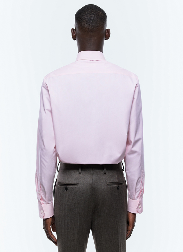 Men's cotton poplin shirt Fursac - H3CHIC-DH17-F002