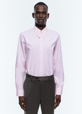 Peak collar shirt in cotton - H3CHIC-DH17-F002