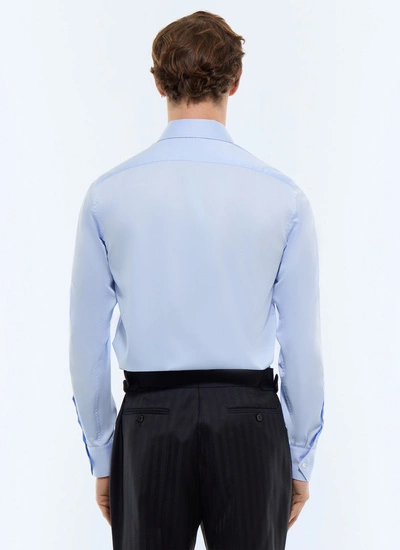 Men's cotton poplin shirt Fursac - H3JORD-JH03-D011