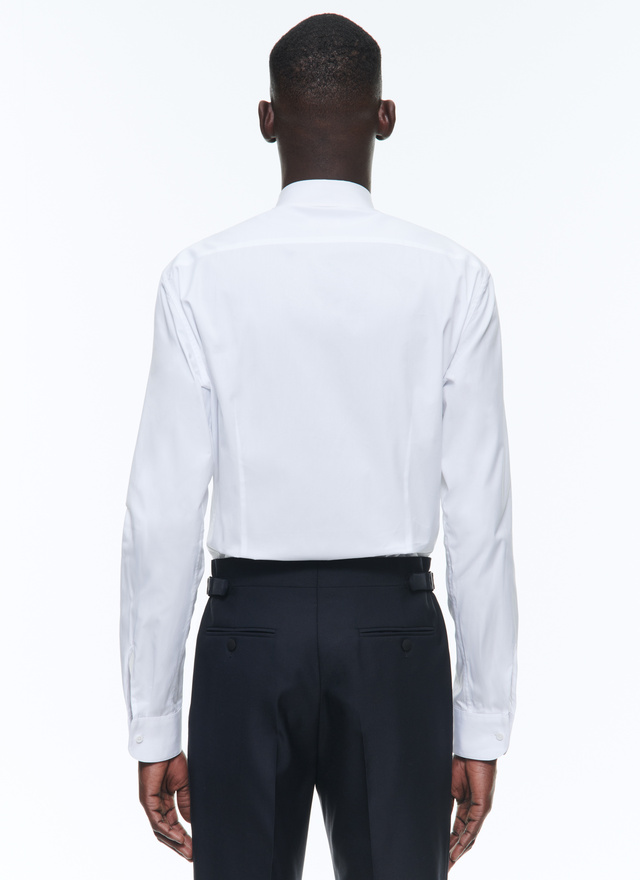 Men's cotton poplin shirt Fursac - H3DRON-E020-01