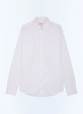 Cotton twill curved collar shirt - H3JORD-JH20-A001