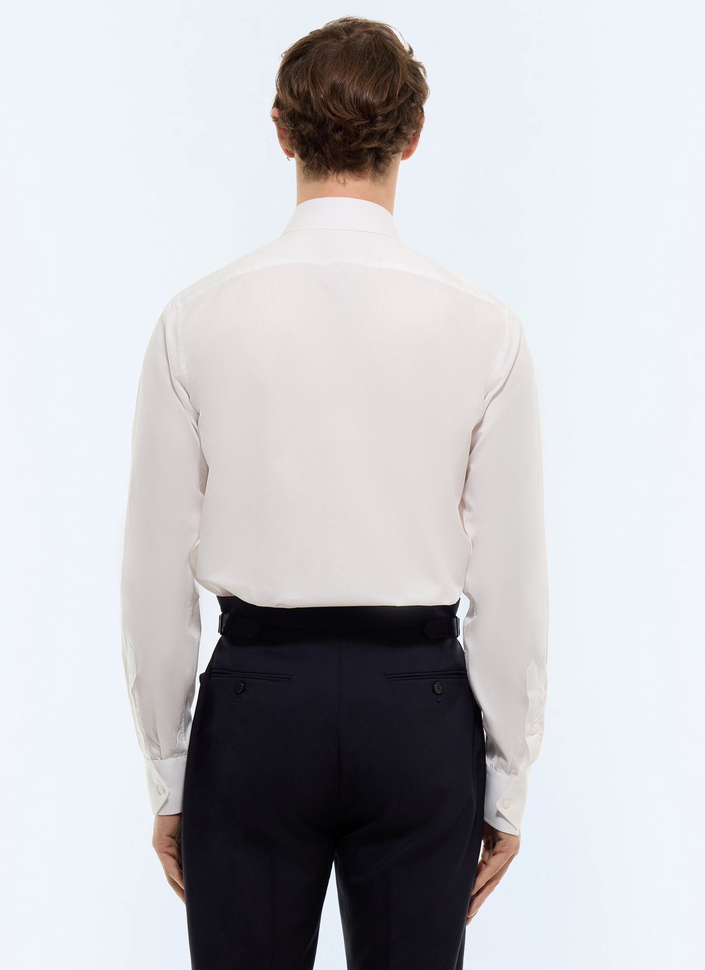 Men's cotton twill shirt Fursac - H3JORD-JH20-A001