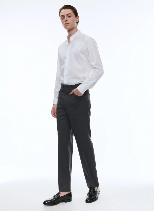 Men's white shirt Fursac - H3TIKA-E005-01
