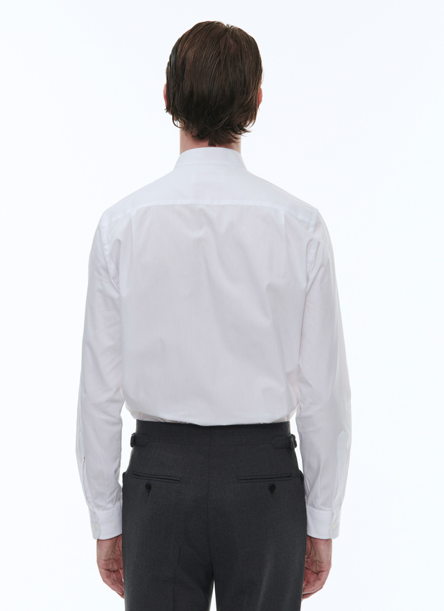 Men's cotton poplin shirt Fursac - H3TIKA-E005-01