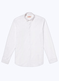 Egyptian cotton wing collar and hidden placket shirt - H3VLUK-T001-01