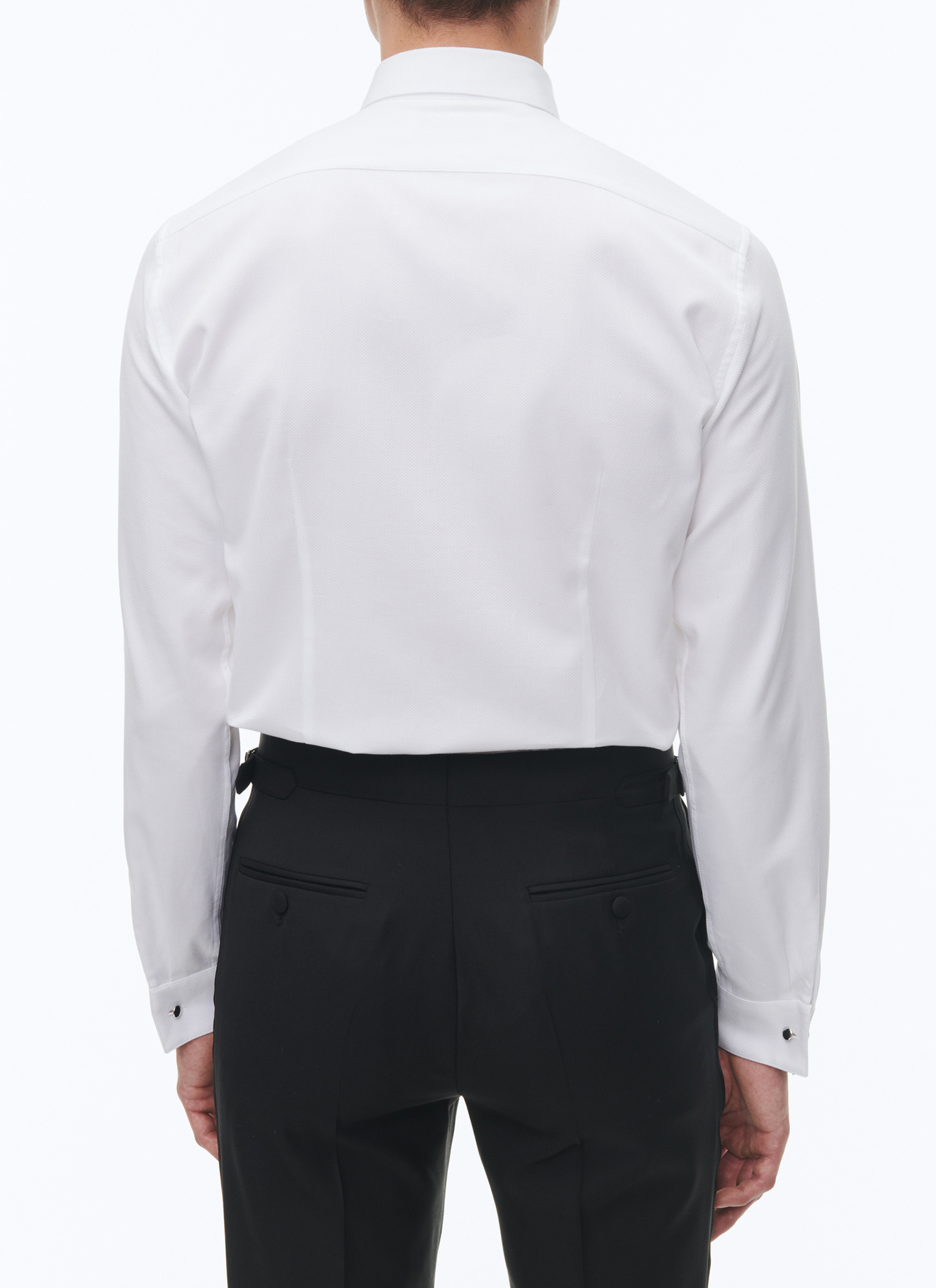 Men's honeycomb cotton shirt Fursac - H3VODI-E014-01