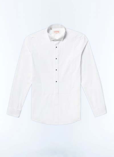 Men's white shirt Fursac - H3VRIA-V002-01