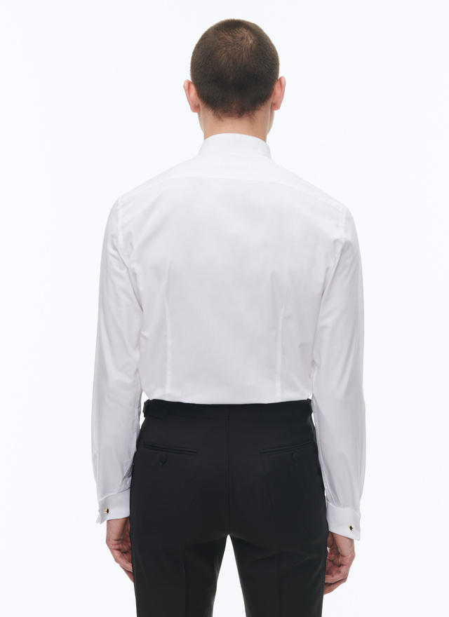 Men's cotton poplin shirt Fursac - H3VRIA-V002-01