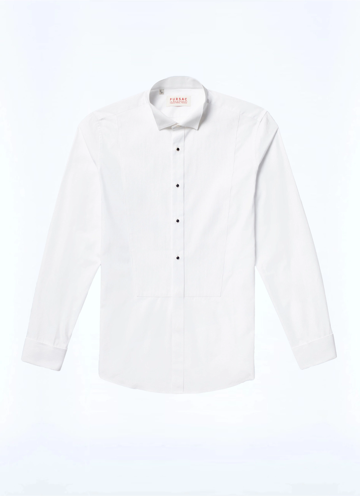Men's white shirt Fursac - H3VRIA-V002-01