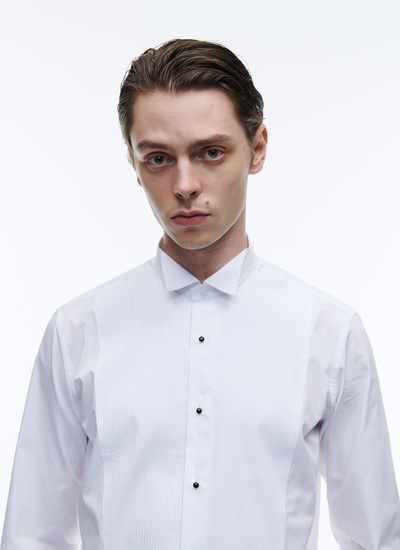 Men's white shirt Fursac - H3VRIA-VH62-01