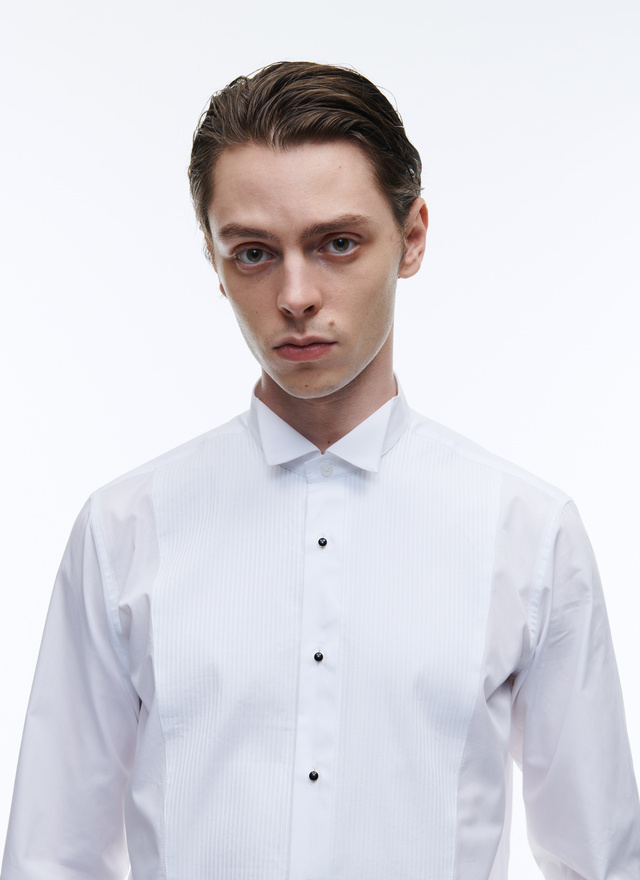 Men's white shirt Fursac - H3VRIA-VH62-01