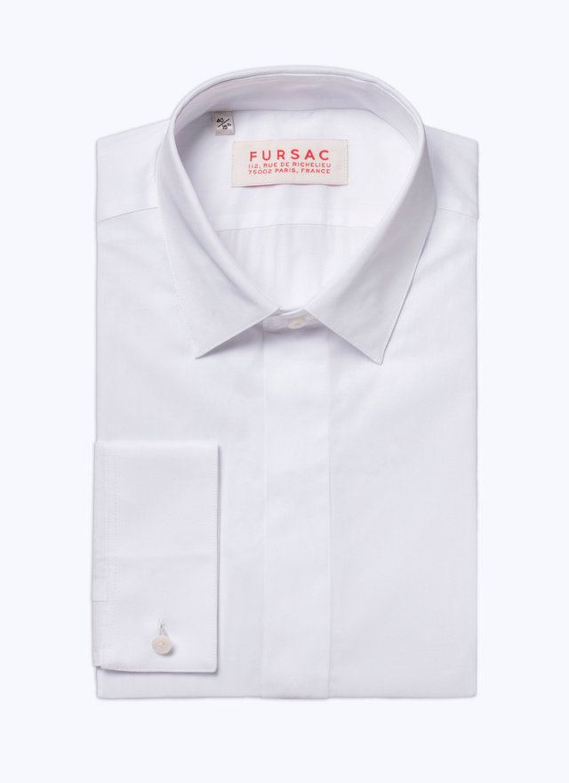 Men's cotton poplin shirt Fursac - PERH3VODI-E005/01