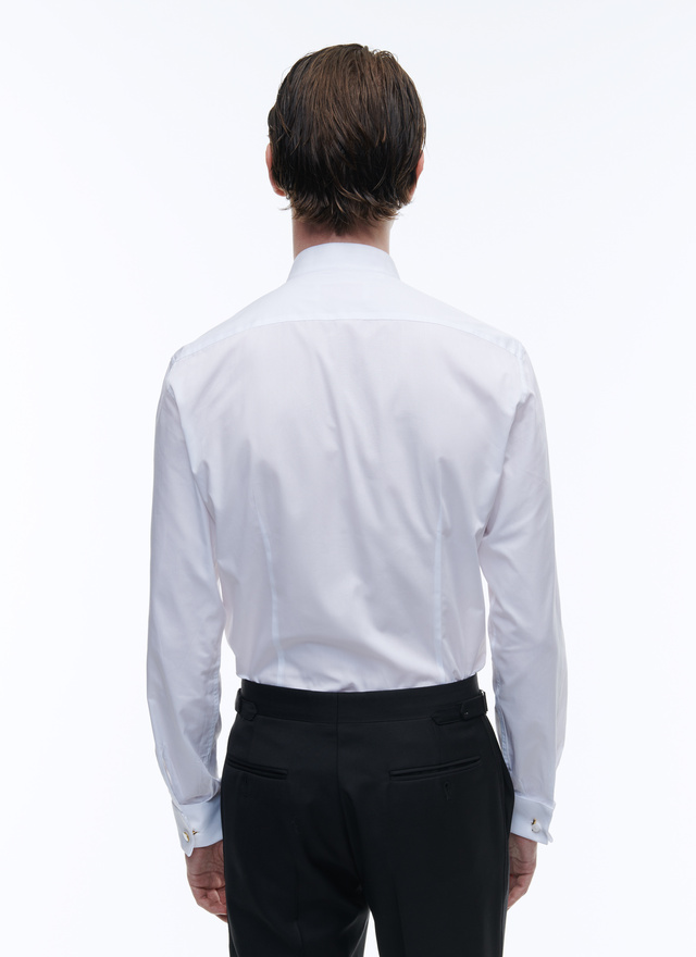 Men's organic cotton poplin shirt Fursac - PERH3VRIA-VH62/01
