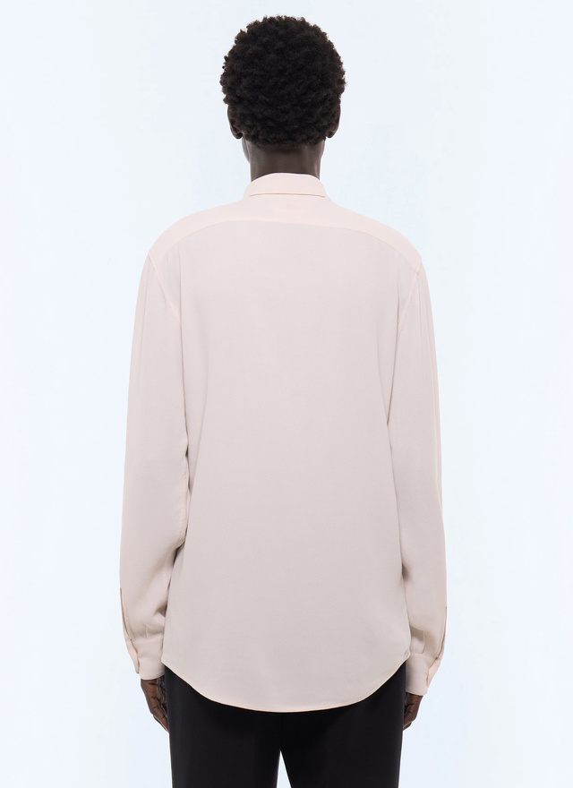 Men's main fabric: 100% viscose shirt Fursac - H3LOIR-LH06-A002