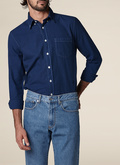 Shirt with American collar - H3OPON-OH34-32