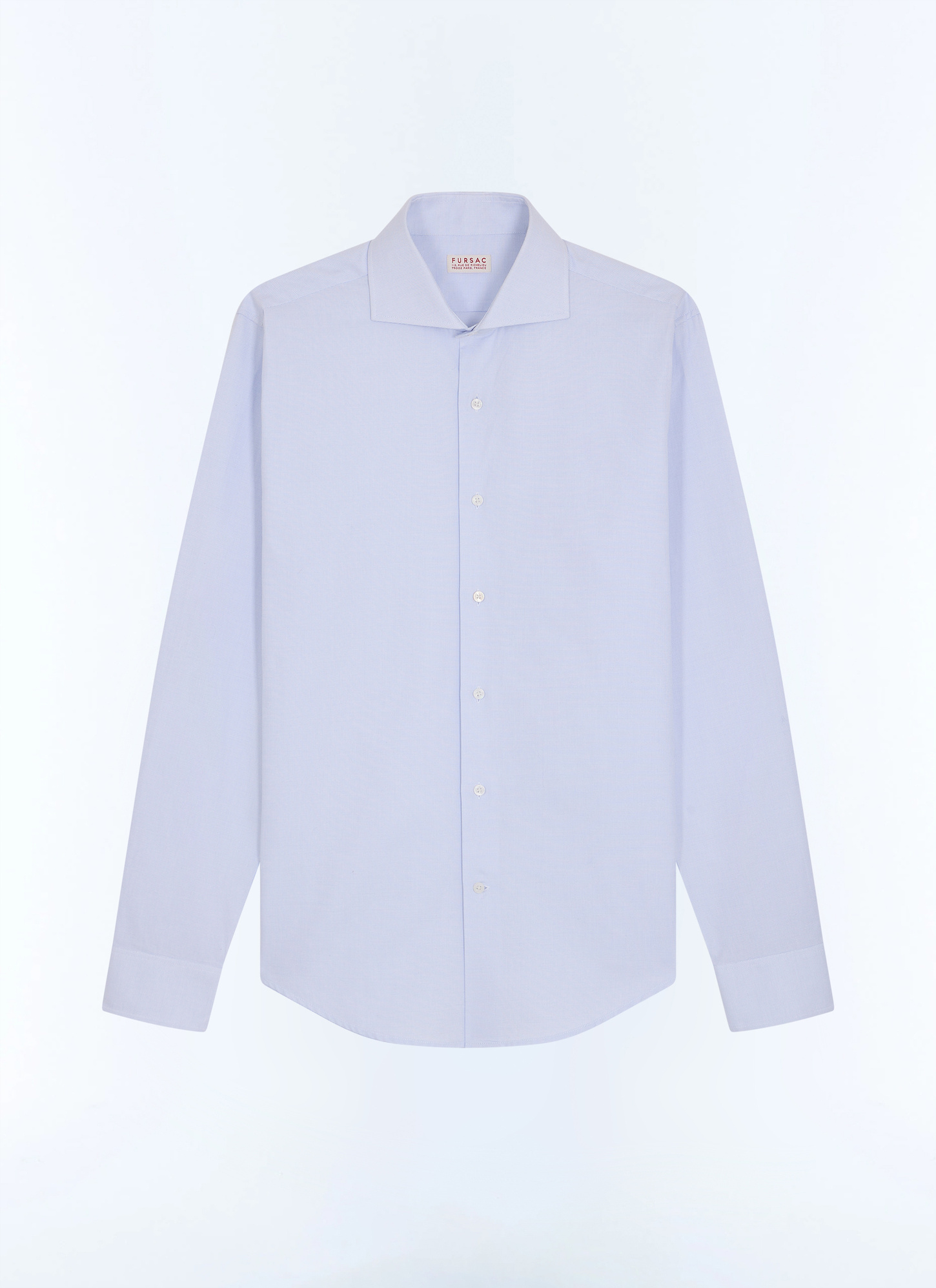 Men's blue, navy blue main fabric: 100% cottonlining: none shirt Fursac - H3LCUT-LH02-D039