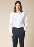 Shirt with hidden placket - H3ODIN-I003-01