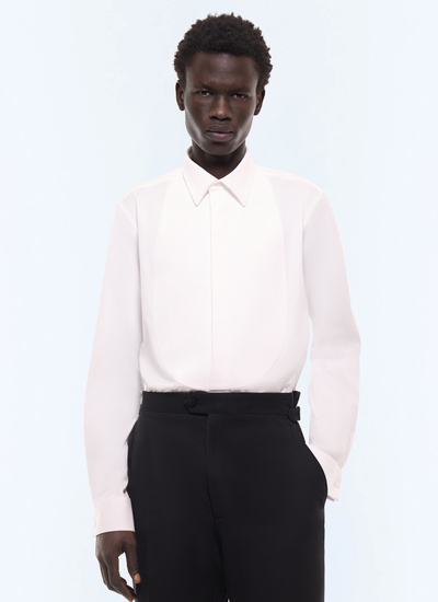 Men's shirt white main fabric: 100% cottonsecondary fabric: 100% cottonlining: none Fursac - H3LARA-E005-01