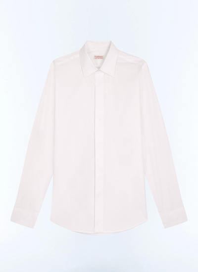 Men's white shirt Fursac - H3LODI-E005-01