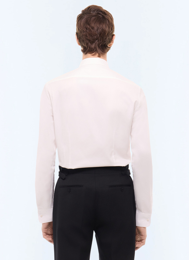 Men's main fabric: 100% cotton shirt Fursac - H3LODI-E005-01